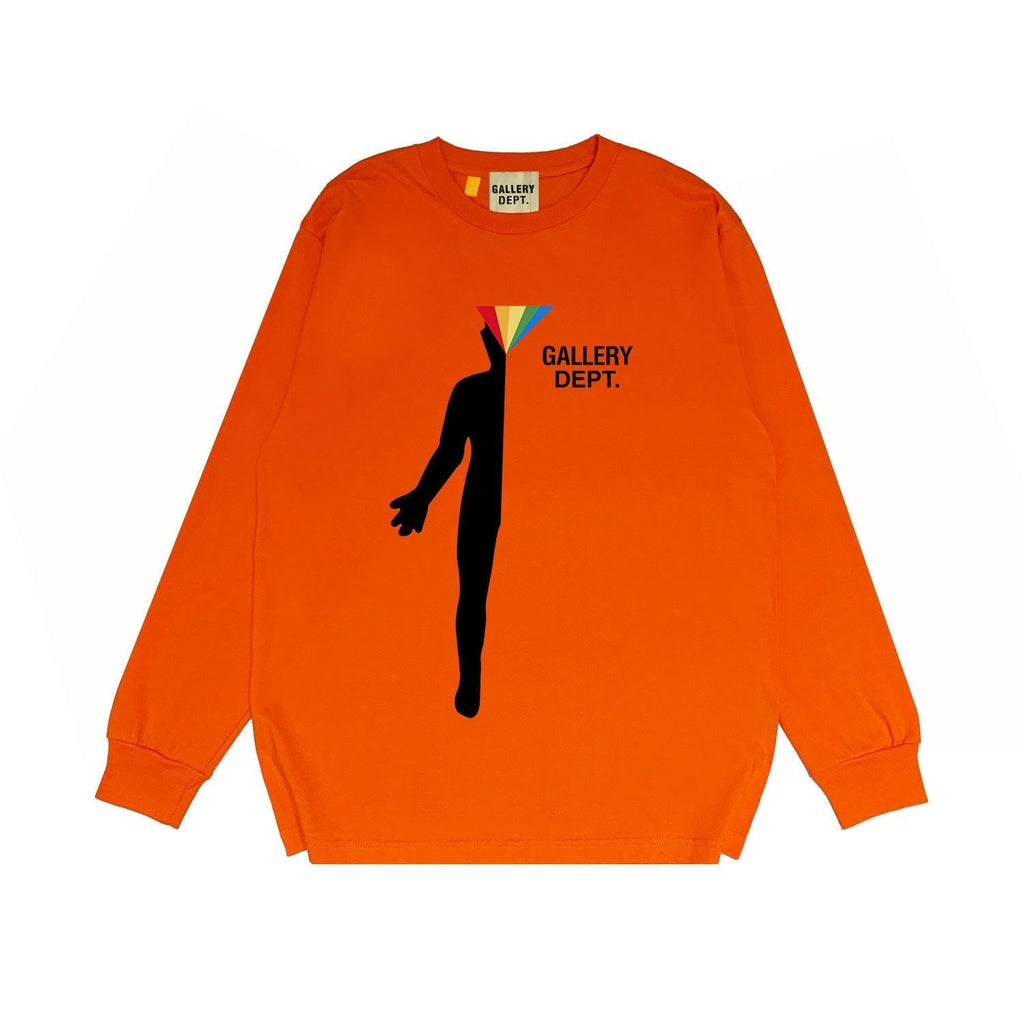 Gallery Dept Long Sleeved Shirt Fashion Brand Long Sleeve Long-Sleeved T-shirt Blouse