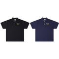 Gallery Dept T-Shirt Alphabet Slogan Lapel Short Sleeve Polo Shirt