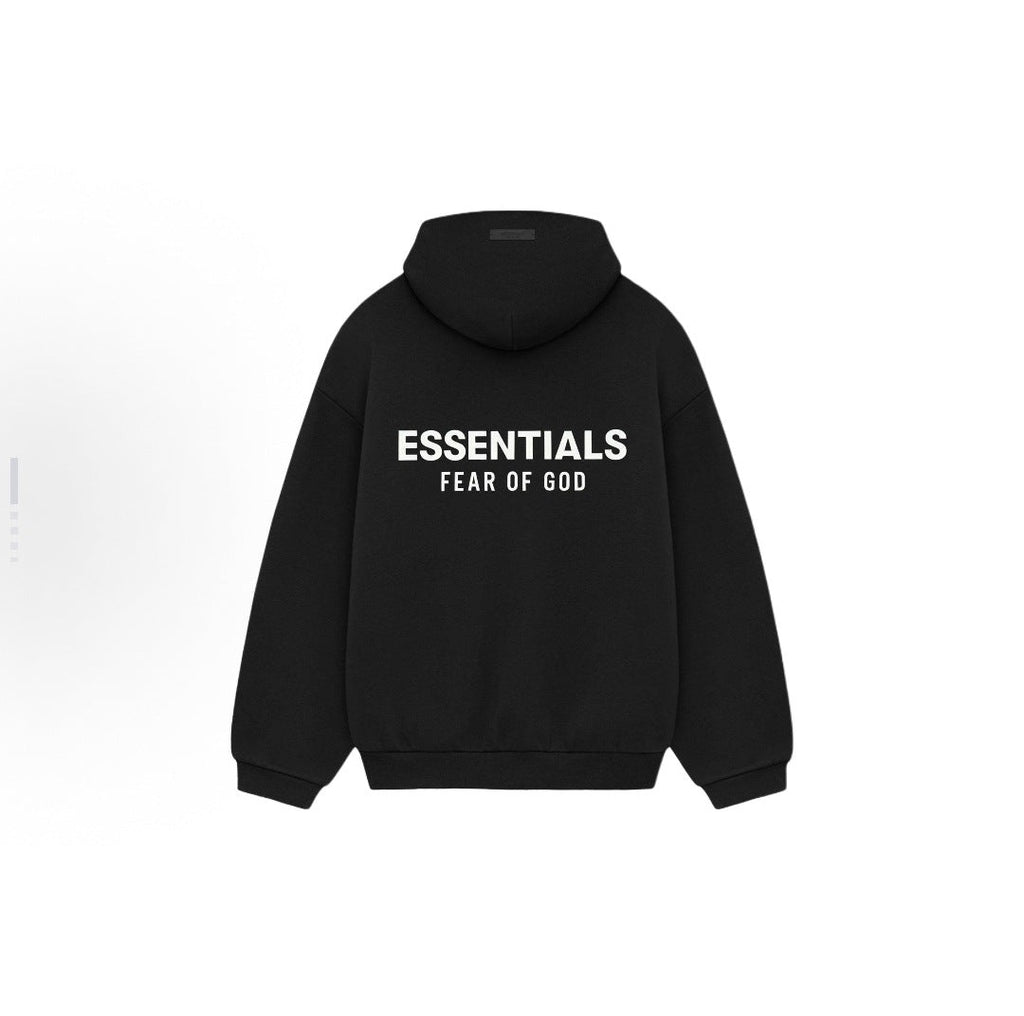 Fear of God Essentials Silicone Letter Graphic Pullover Hoodie