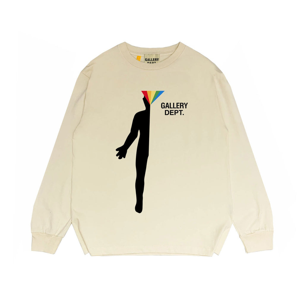 Gallery Dept Long Sleeved Shirt Fashion Brand Long Sleeve Long-Sleeved T-shirt Blouse