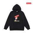 Supreme Gun Logo Hoodie – Black