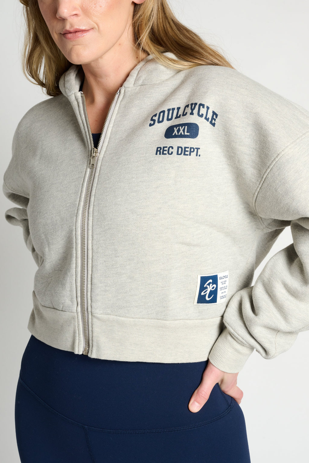Marissa Crop Zip Up
