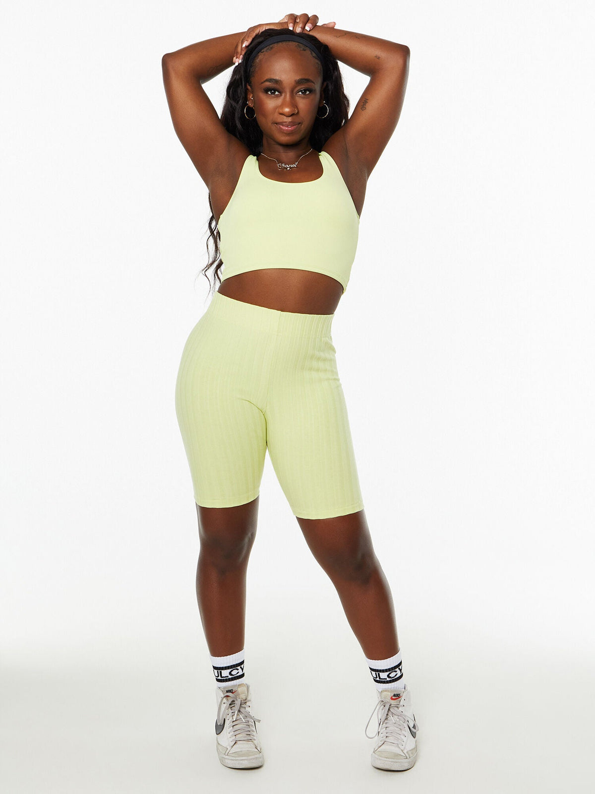 WIDE RIB BIKER SHORT