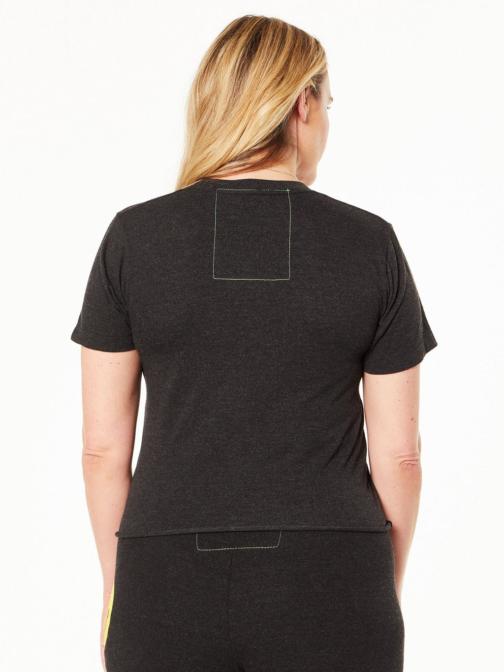 LOGO BOYFRIEND TEE BLACK