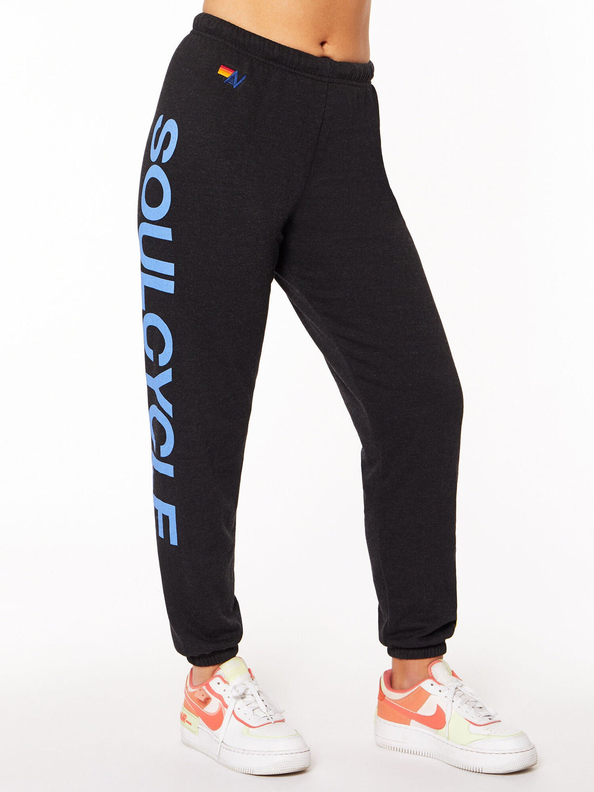4 STRIPE  SWEATPANTS BLACK