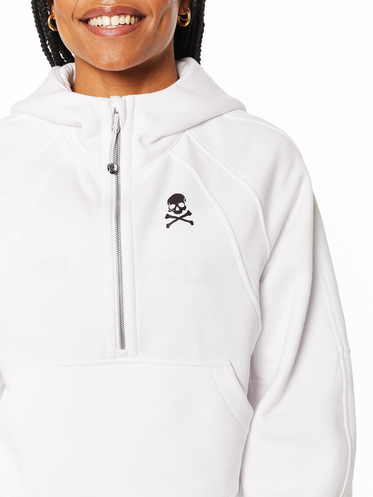 Scuba Oversized 1/2 Zip Hoodie