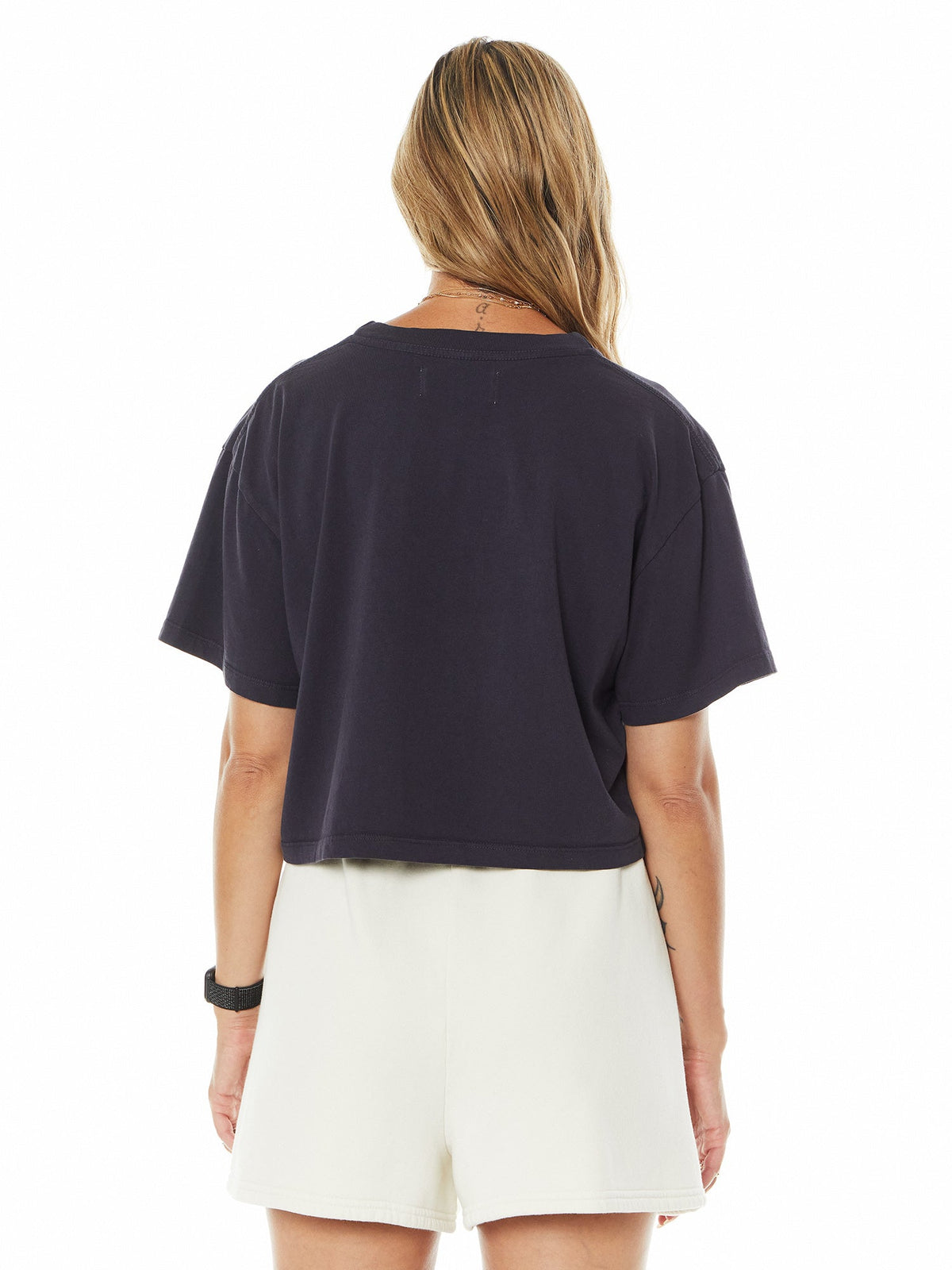 NAVY PEYTON TEE