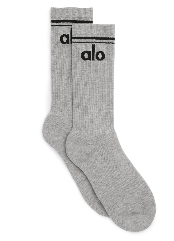 UNISEX THROWBACK SOCK GREY