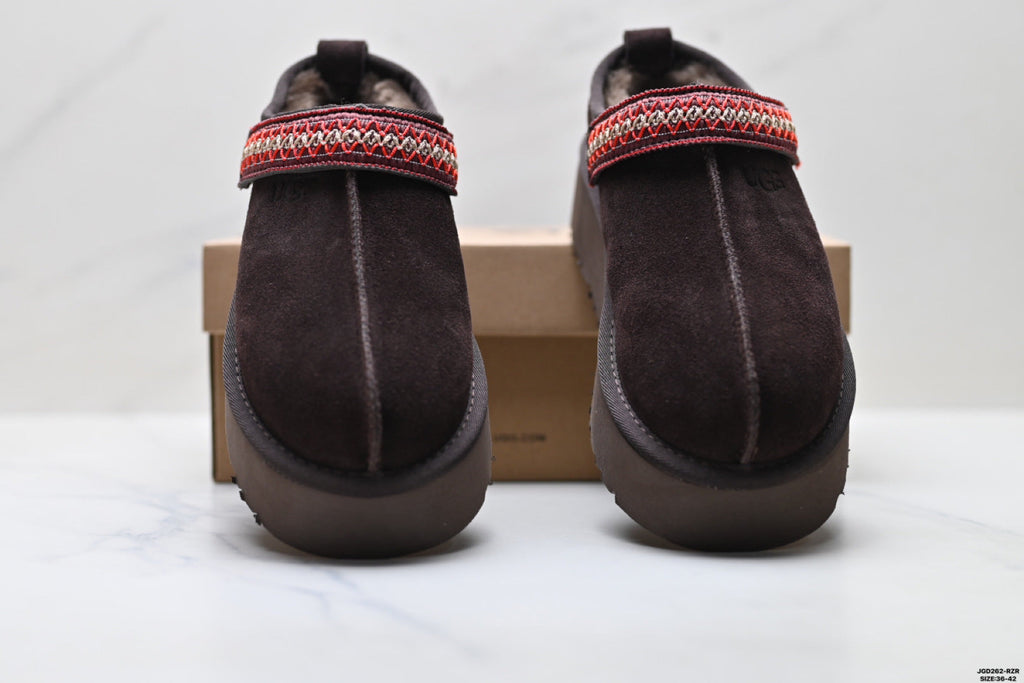 UGG Tazz Shearling Platform Slip-Ons