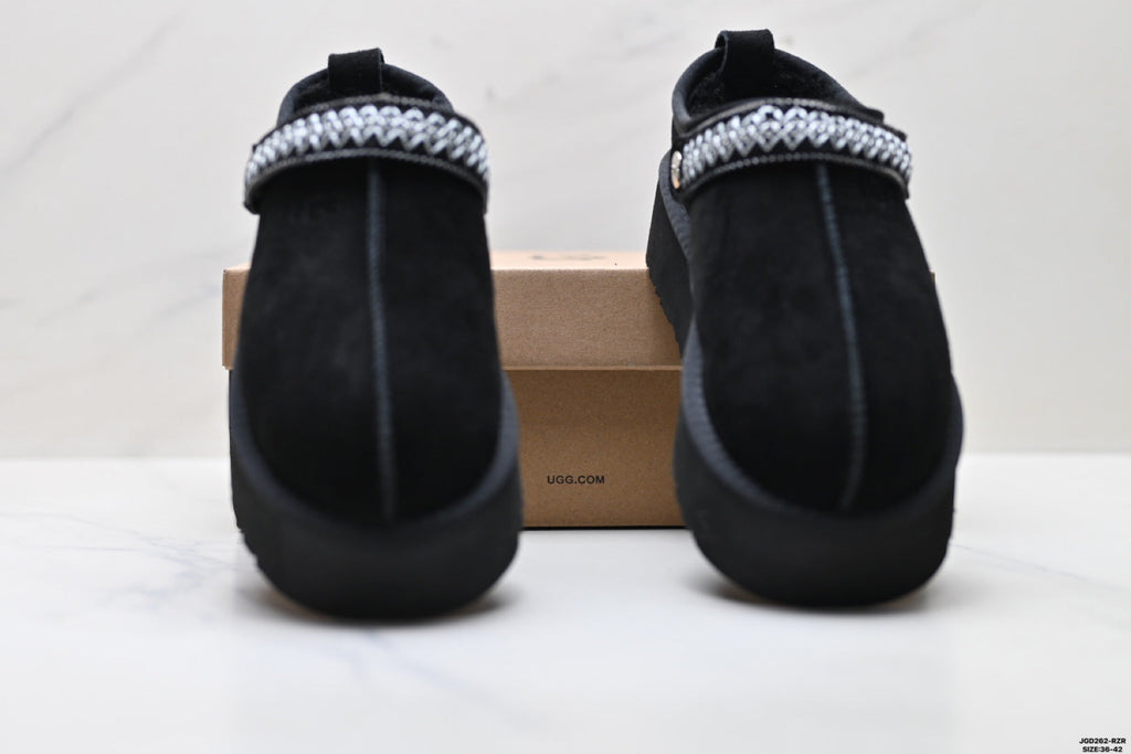UGG Tazz Shearling Platform Slip-Ons