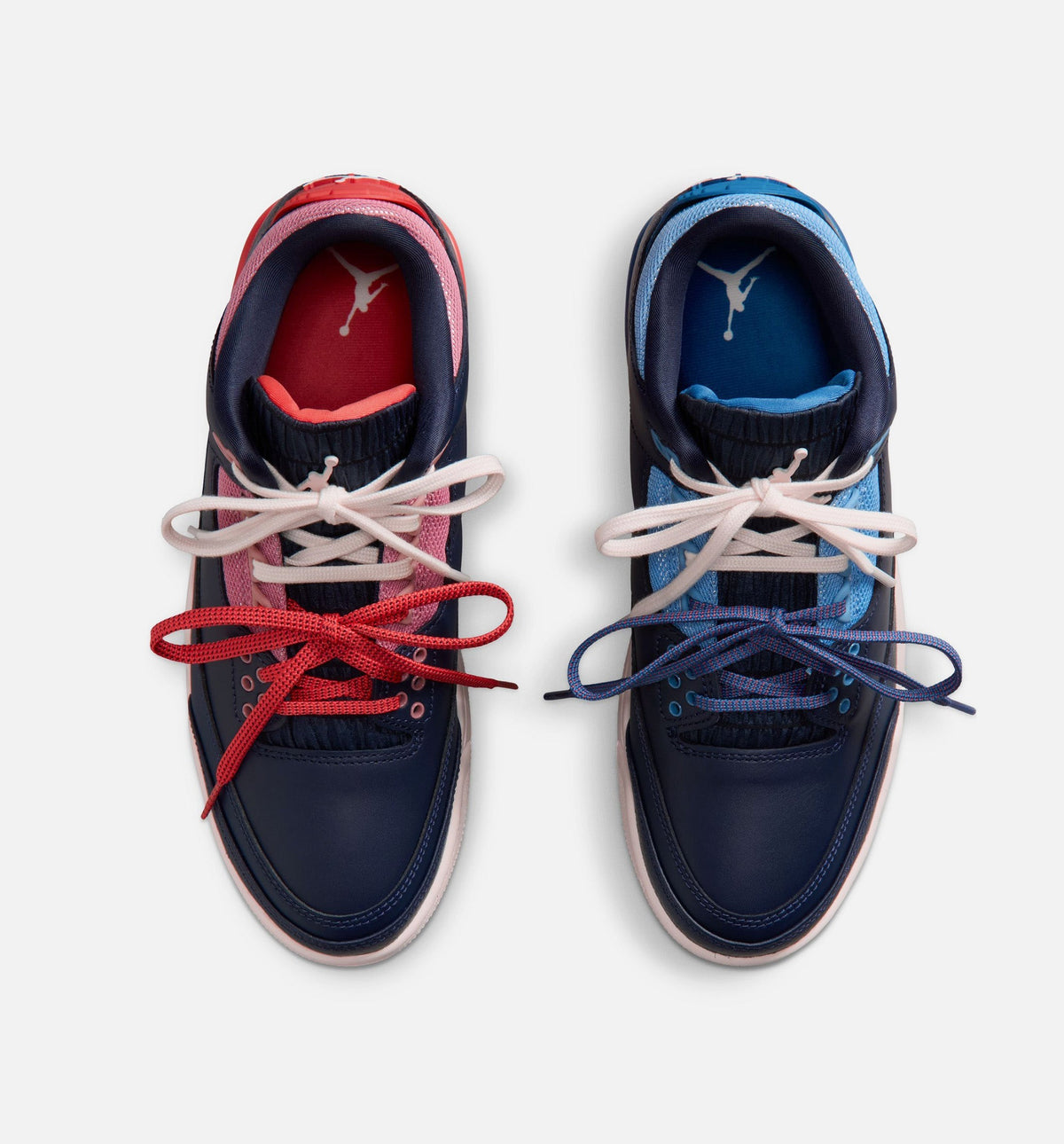 Air Jordan 3 Retro "Sport Renaissance" Women's Shoe – Obsidian/Chalk/Track Red