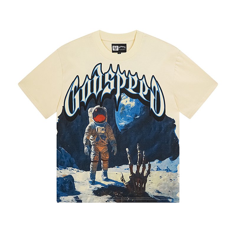 Godspeed Astronaut Graphic Short-Sleeve T-Shirt