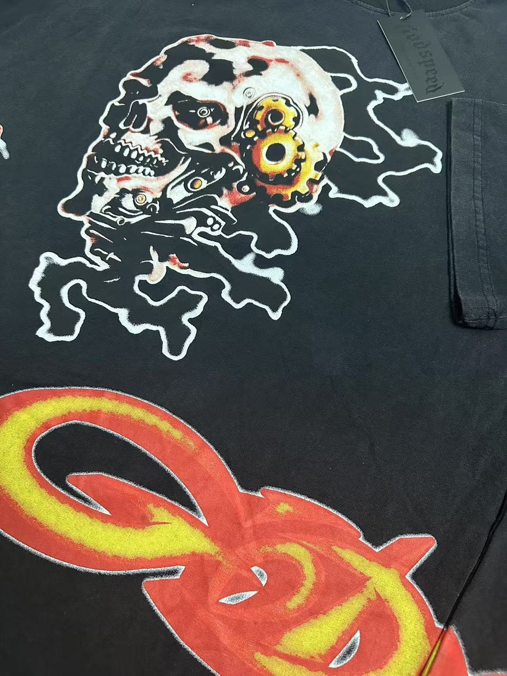 Godspeed Skull Graphic Short-Sleeve T-Shirt