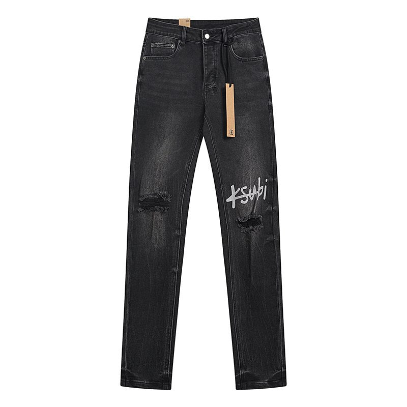 Ksubi Royalty Heroism Black Slim Tapered Jeans