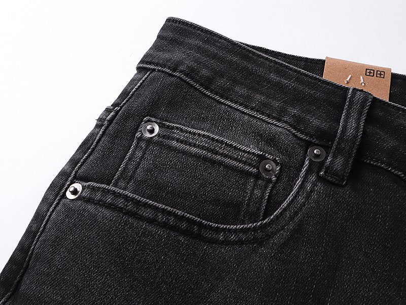 Ksubi Royalty Heroism Black Slim Tapered Jeans