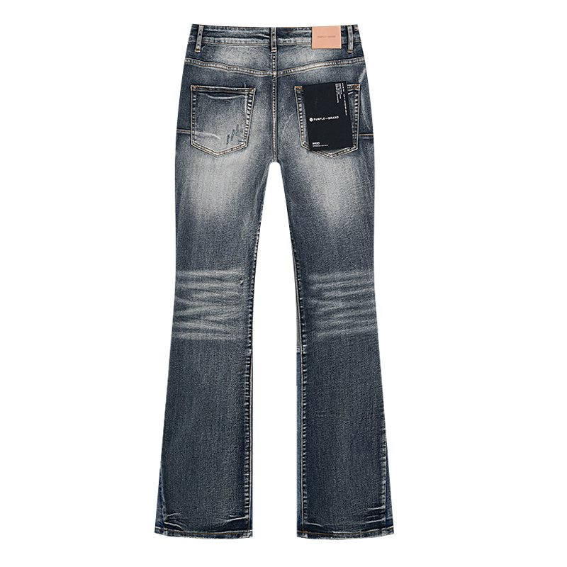 Purple Brand Washed Bootcut Jeans