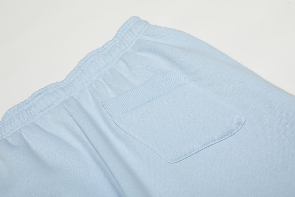 Sp5der Light Blue Tonal Graphic Zip Hoodie & Sweatpants Set