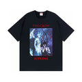 Supreme Crow Angel & Demon Graphic Short-Sleeve T-Shirt