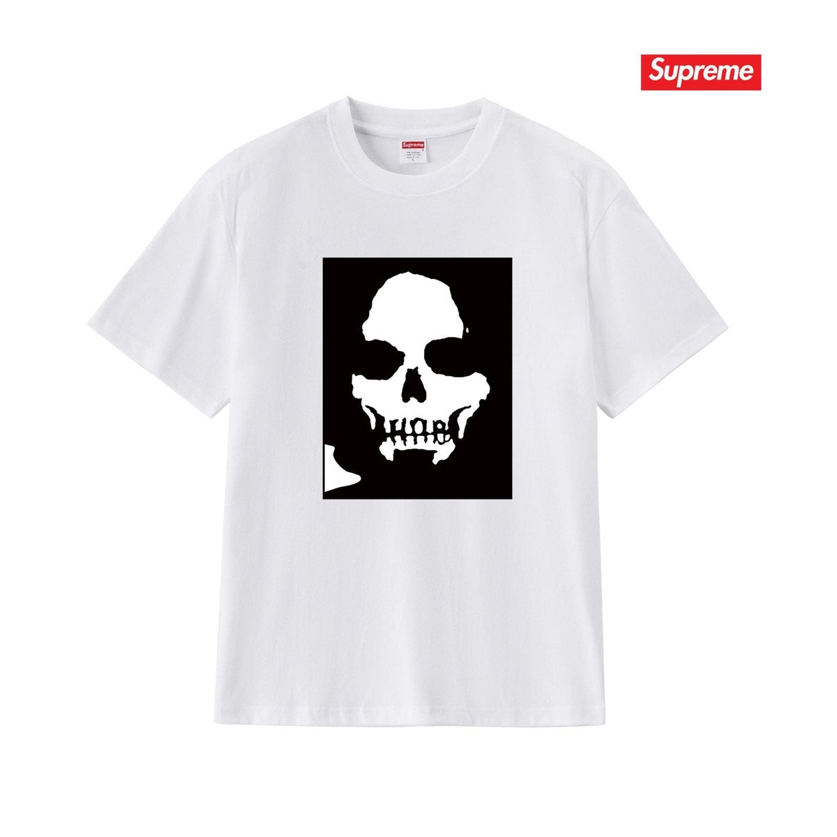 Supreme Skull Graphic Short-Sleeve T-Shirt