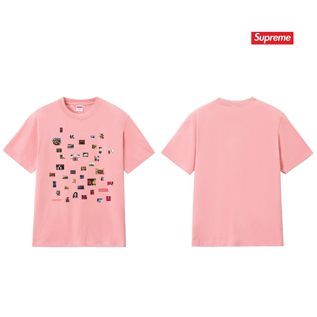 Supreme Photo Collage Graphic T-Shirt