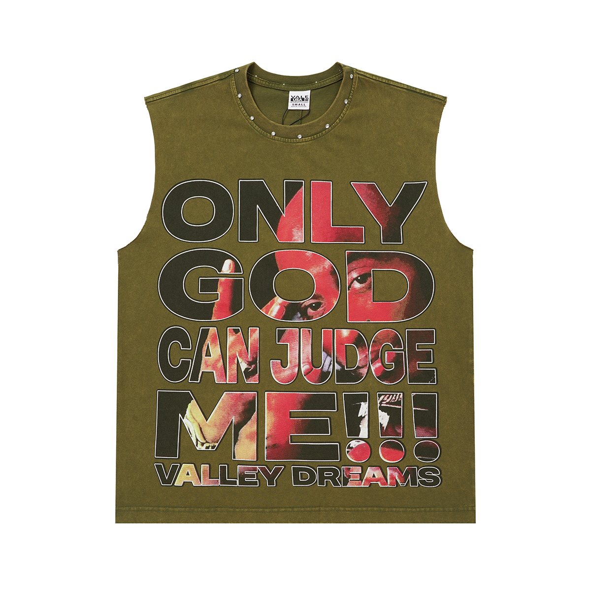 VALLEY Only God Can Judge Me Sleeveless T-Shirt