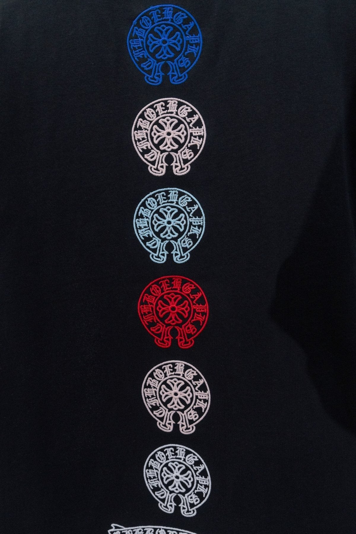 Chrome Hearts Vertical Back Graphic T-Shirt