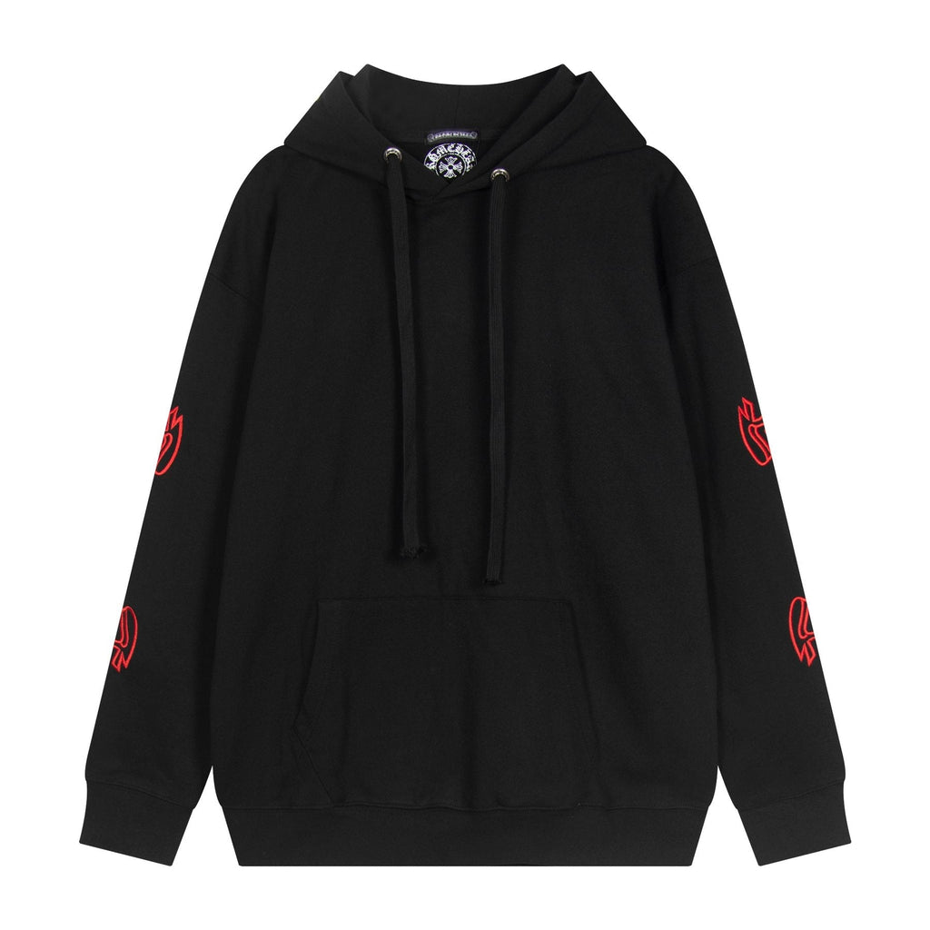 Chrome Hearts Flower Back Graphic Hoodie