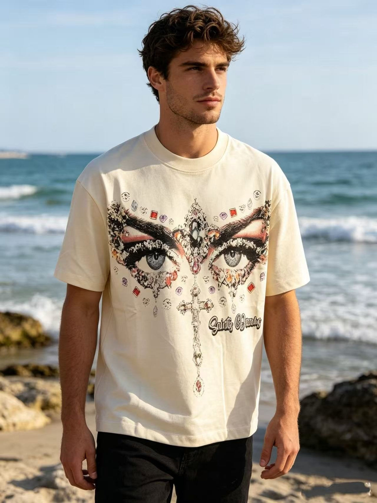 SAINT Eye Jewel Graphic T-Shirt