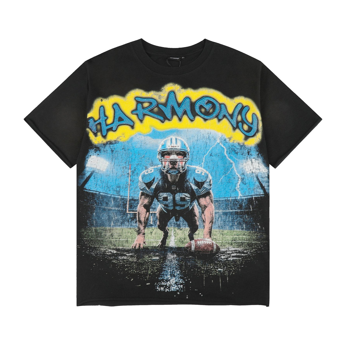 HARMONY Football Graphic T-Shirt