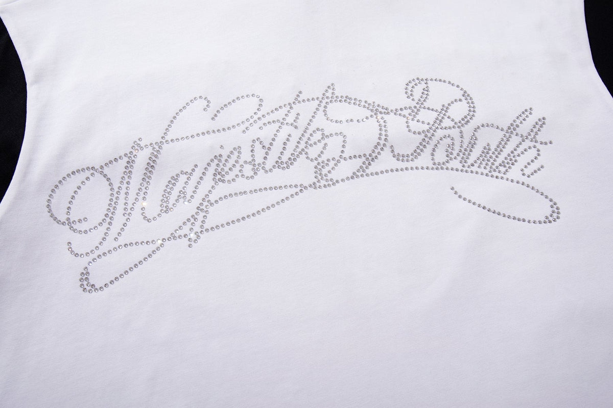 MAJESTIK Car Graphic Zip-Front Short-Sleeve T-Shirt