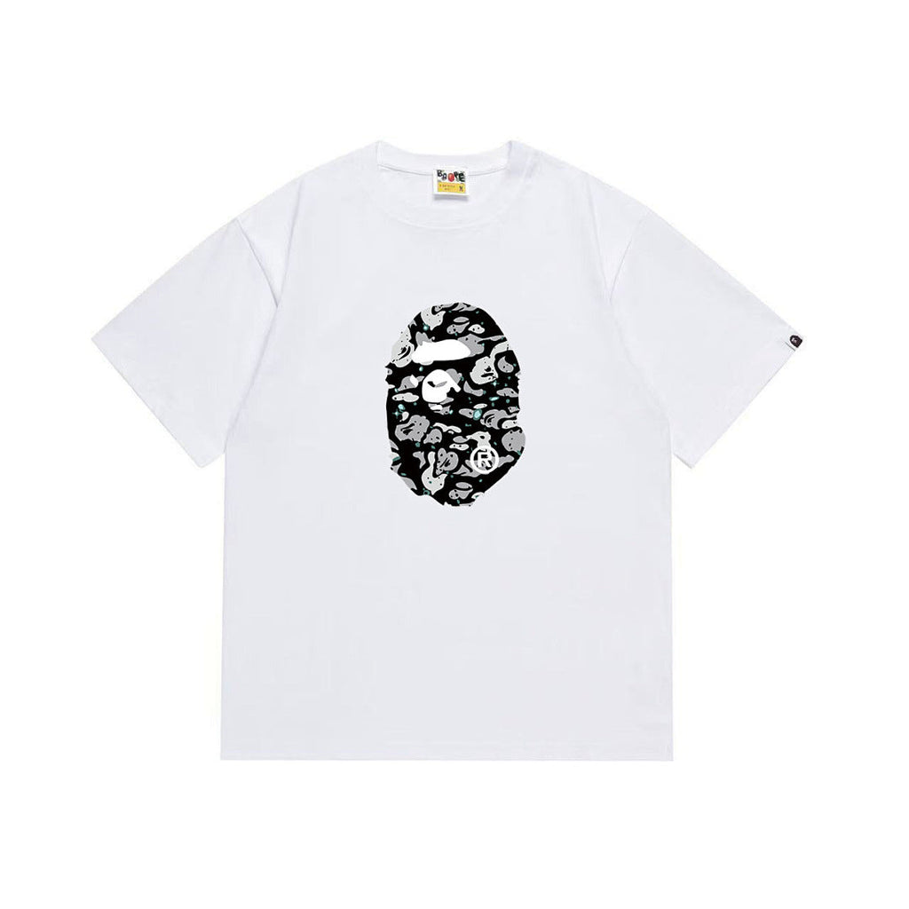 BAPE Ape Head Graphic Streetwear T-Shirt