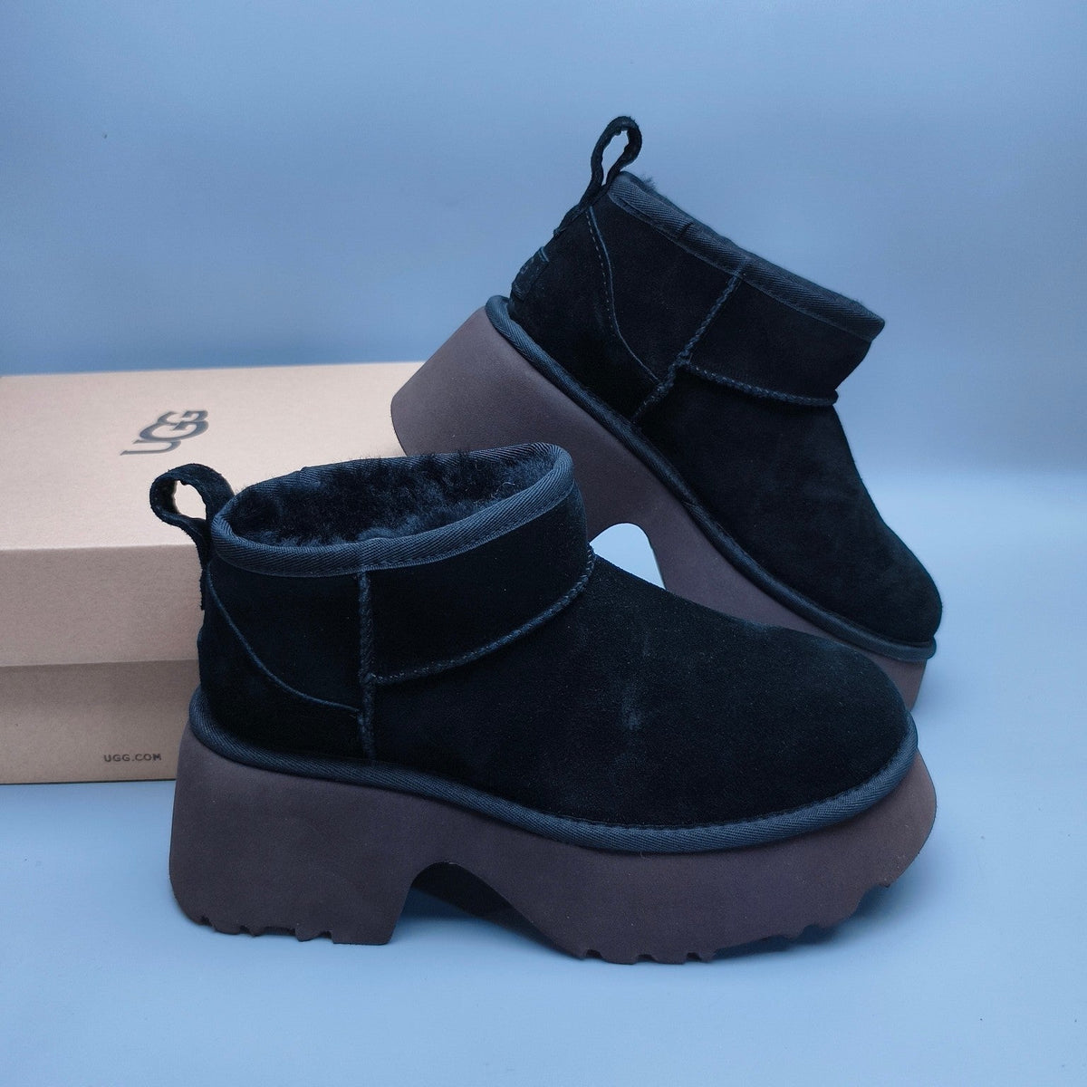 Black Platform High-Heel Fashion Shoes — New Arrival | In Stock