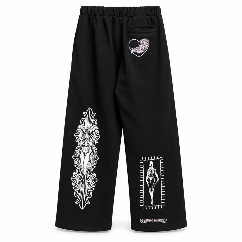 Chrome Hearts Graphic track pants