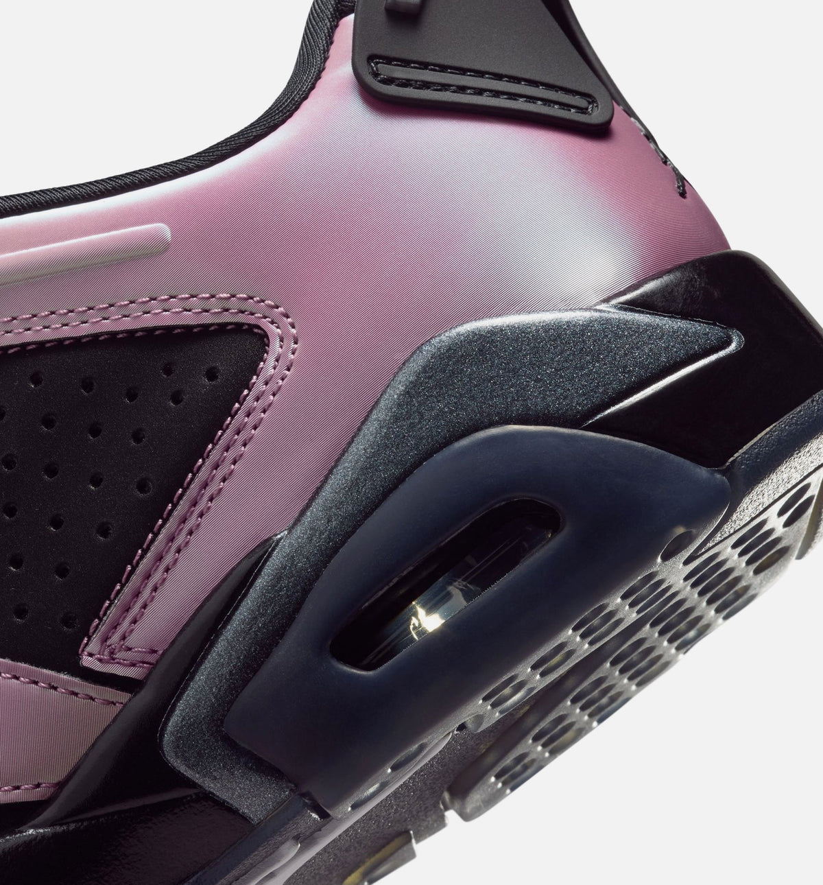 Air Jordan 6 Retro Low Metamorphosis Women's Lifestyle Shoes - Black/Black/Desert Berry