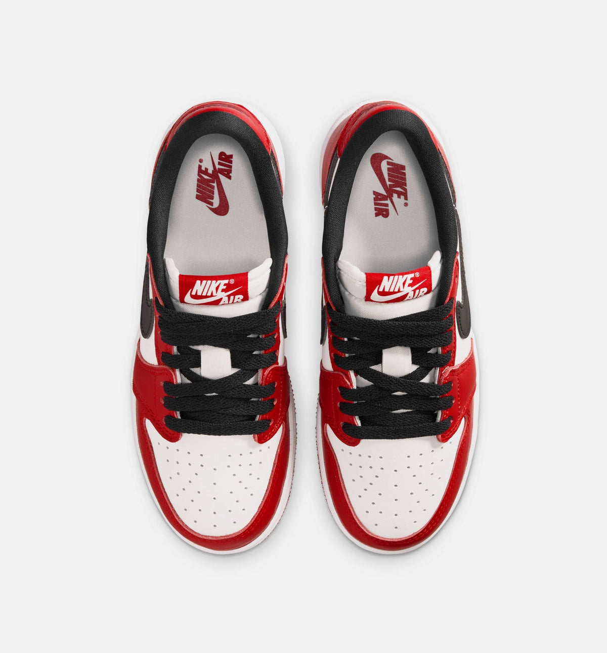 Air Jordan 1 Retro Low OG Chicago Grade School Sneakers - Varsity Red/Black/Summit White