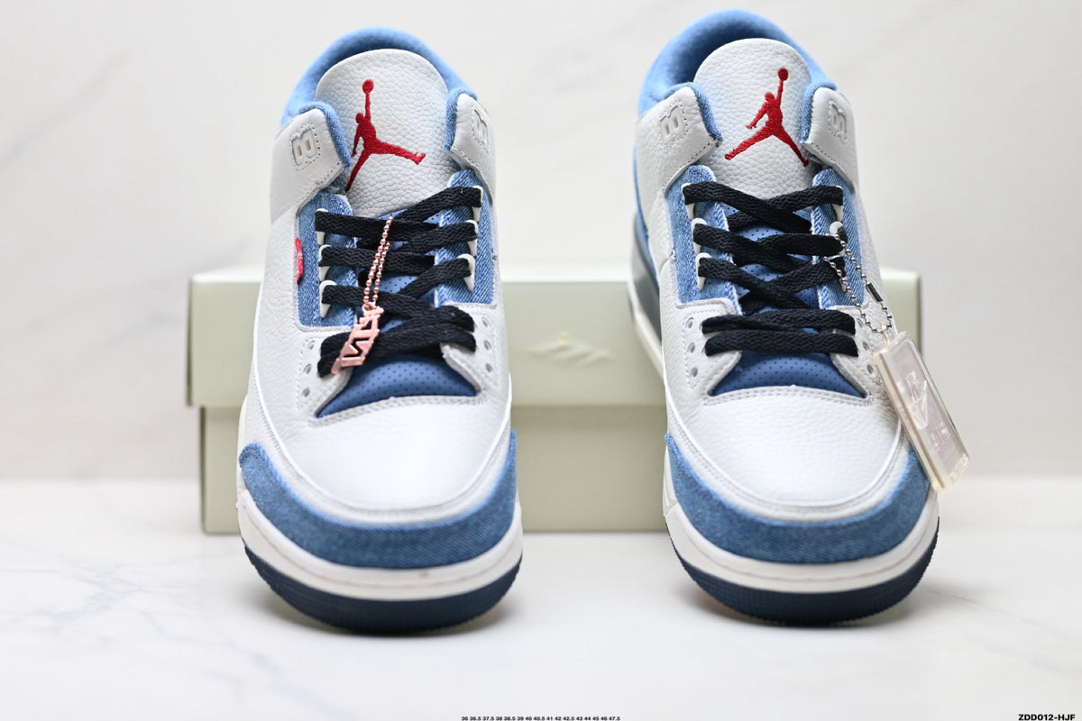 Jordan Legacy 312 Low White University Blue Navy Sneakers