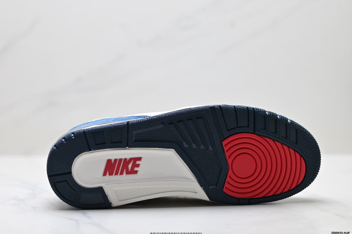 Jordan Legacy 312 Low White University Blue Navy Sneakers