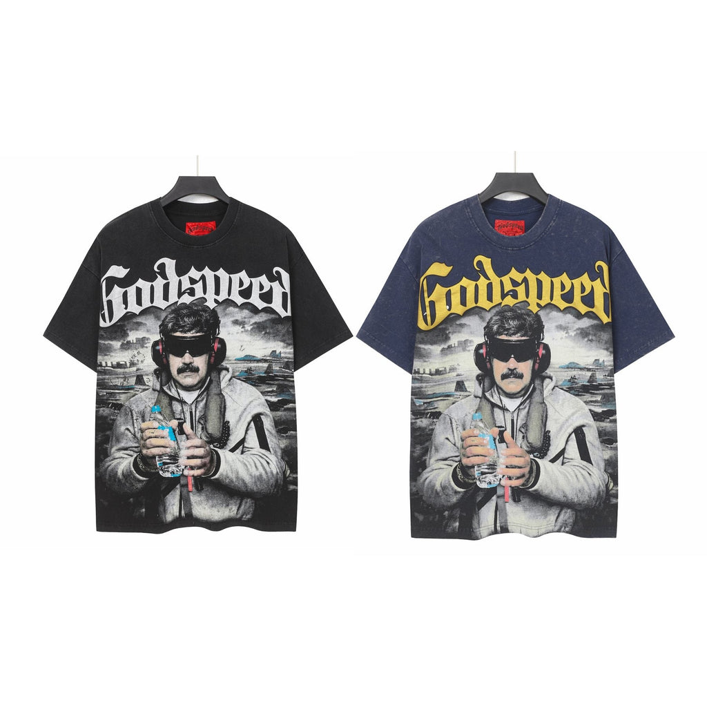 Godspeed Mission Completed Graphic T-Shirt