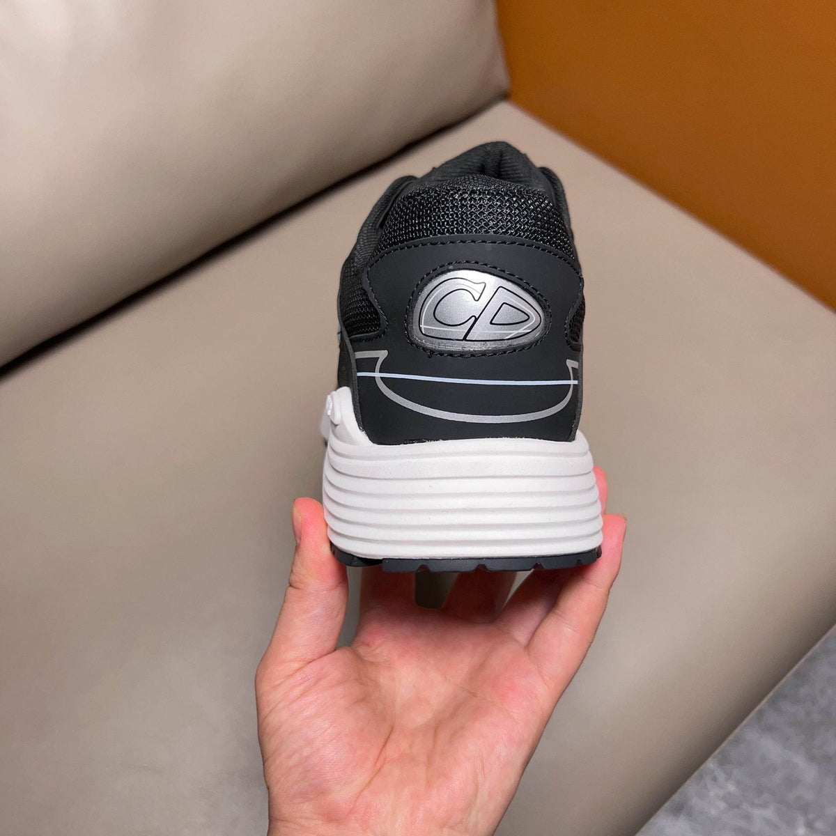 Dior B30 Black and Gray Sneakers