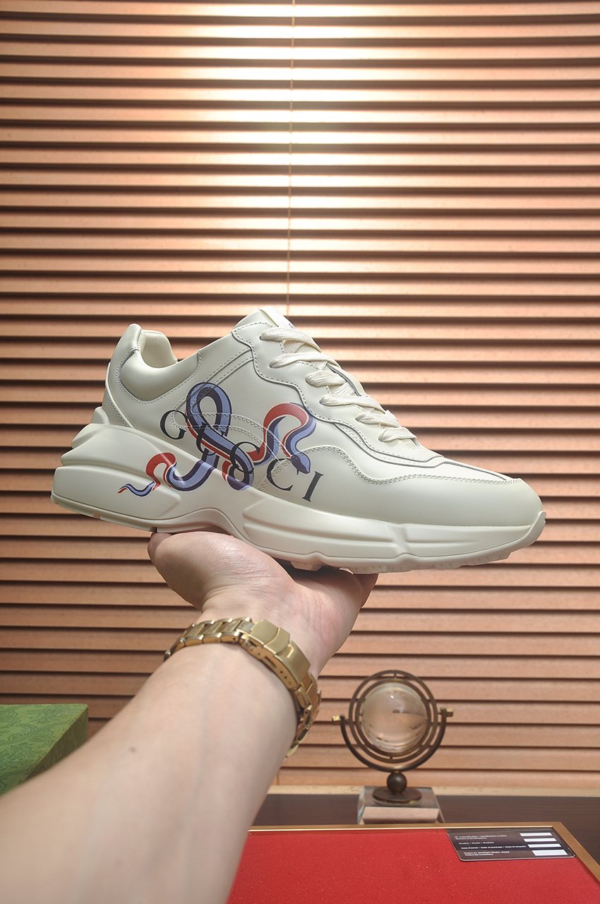 GUCCI Multicolor Graphic Chunky Sneakers