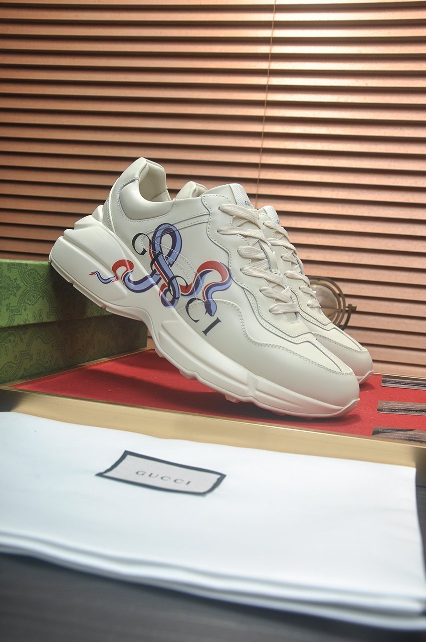 GUCCI Multicolor Graphic Chunky Sneakers