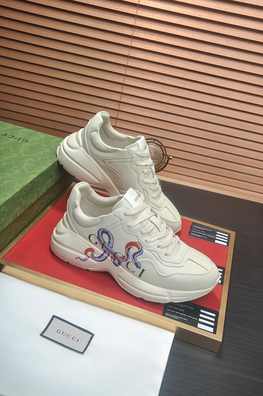 GUCCI Multicolor Graphic Chunky Sneakers