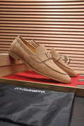 Dolce & Gabbana Metal-Embellished Loafers