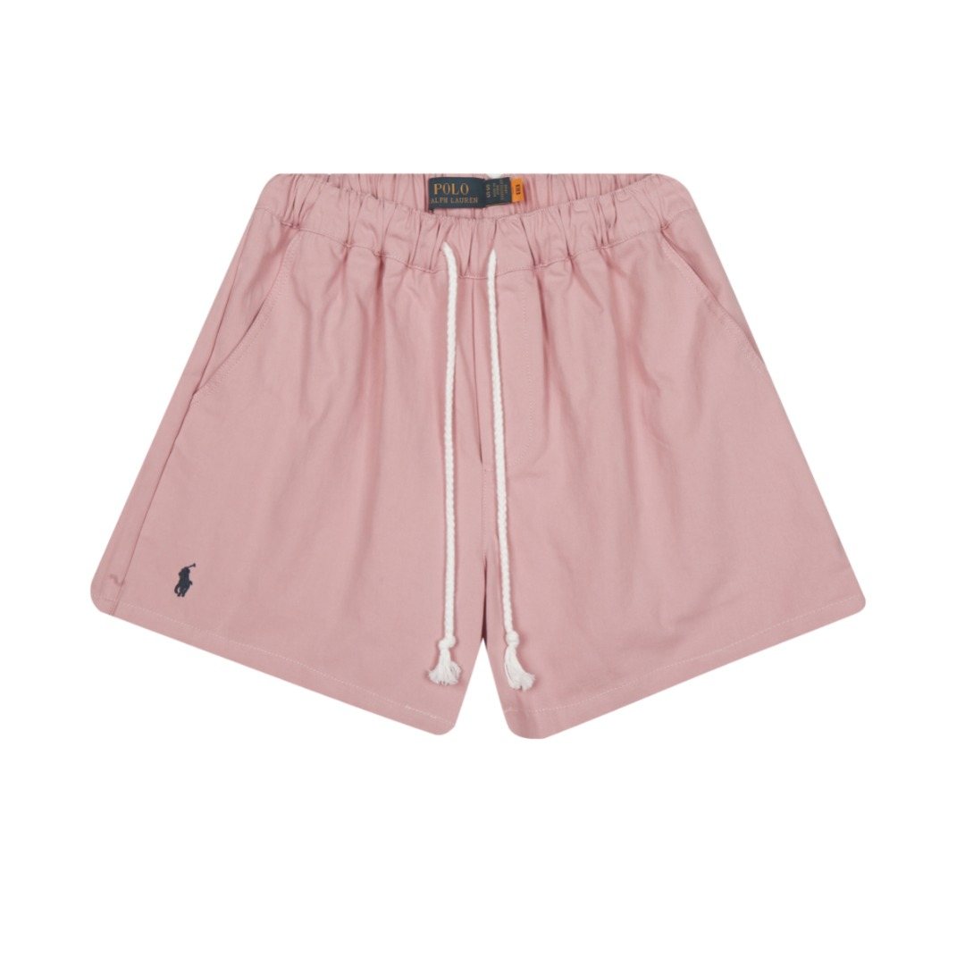 Ralph Lauren Washed Cotton Drawstring Shorts
