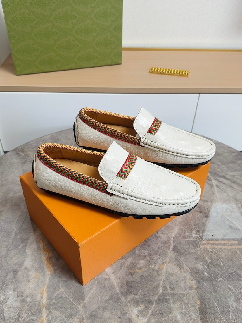 Men's Moc-Toe Slip-On Loafers