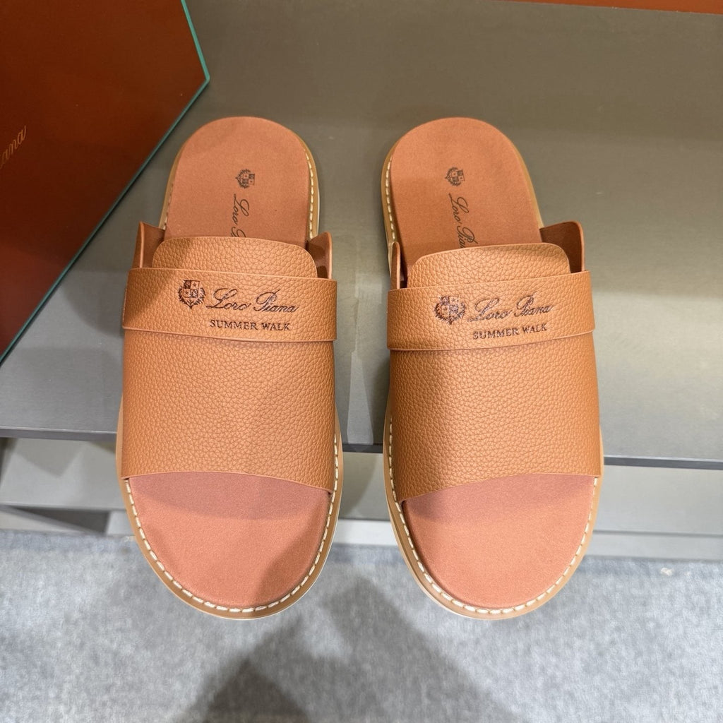 Loro Piana Men's Summer Walk Slide Sandals