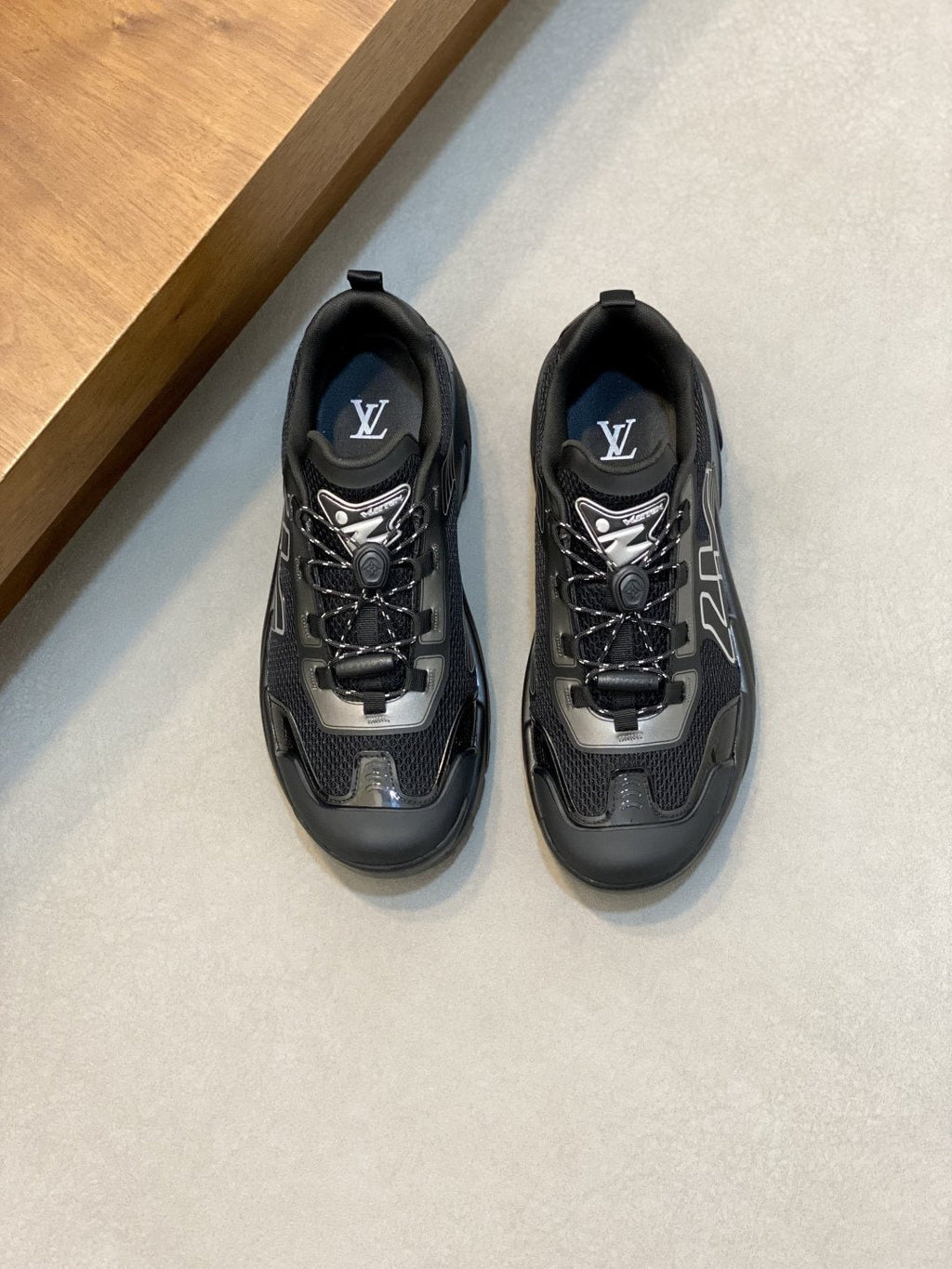 Louis Vuitton Men's Paneled Mesh Sneakers